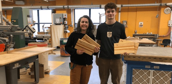 Photo de Patricia Gendron et Benjamin Barrette