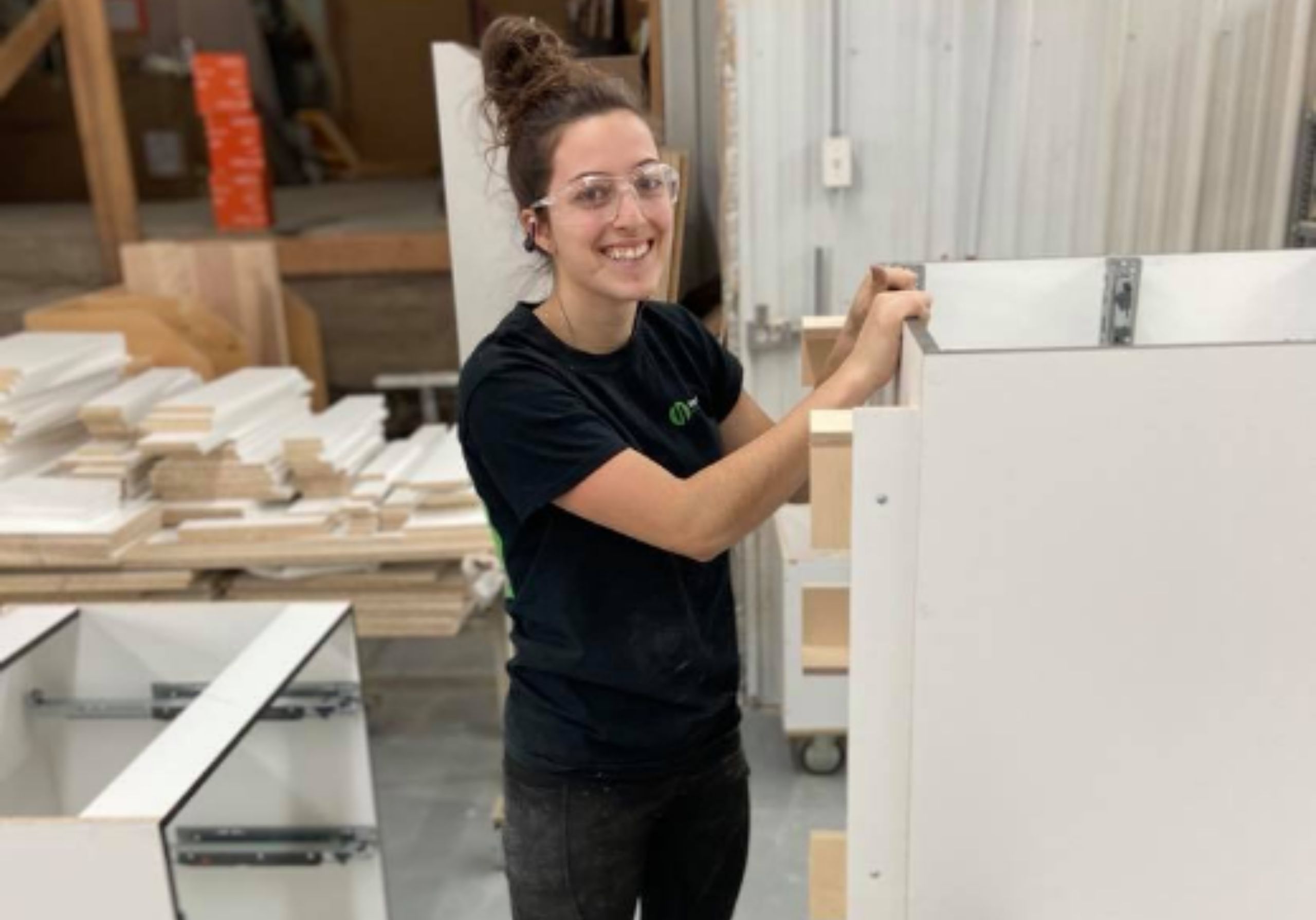 Alyson, le parcours d&rsquo;une passionnée d&rsquo;ébénisterie