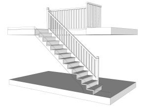 illustration d'un escalier